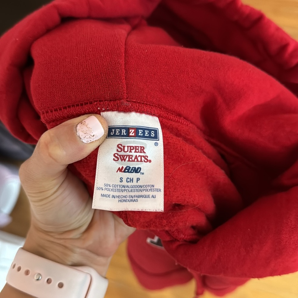 Red Rutgers hoodie - Picture 3 of 3